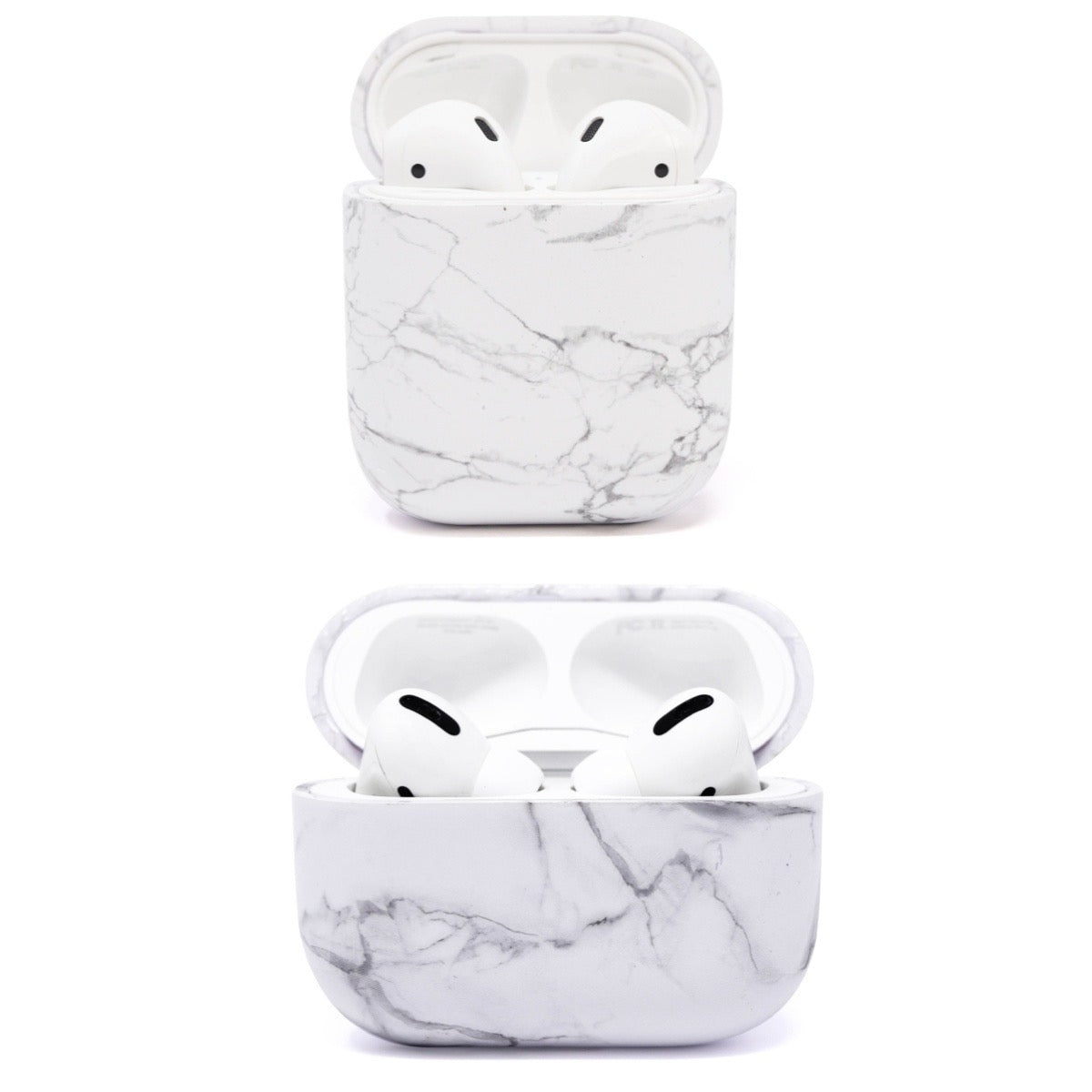 White Marble AirPods Case