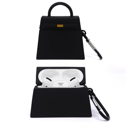 Black Luxury Purse AirPods Case