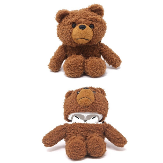 Brown Teddy Bear AirPods Case